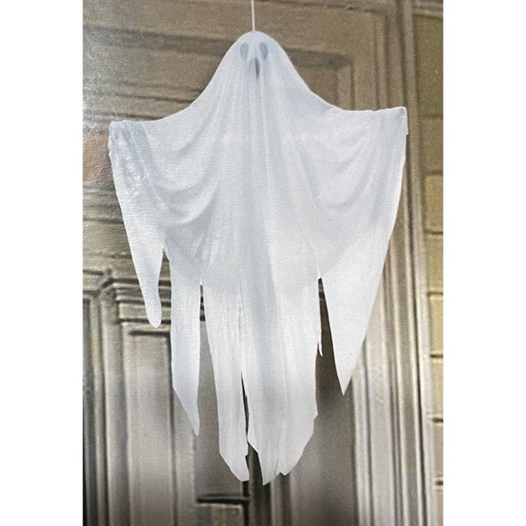 Happy Halloween 3 Foot Ghost for Hanging Indoor Outdoor - Picture 1 of 2